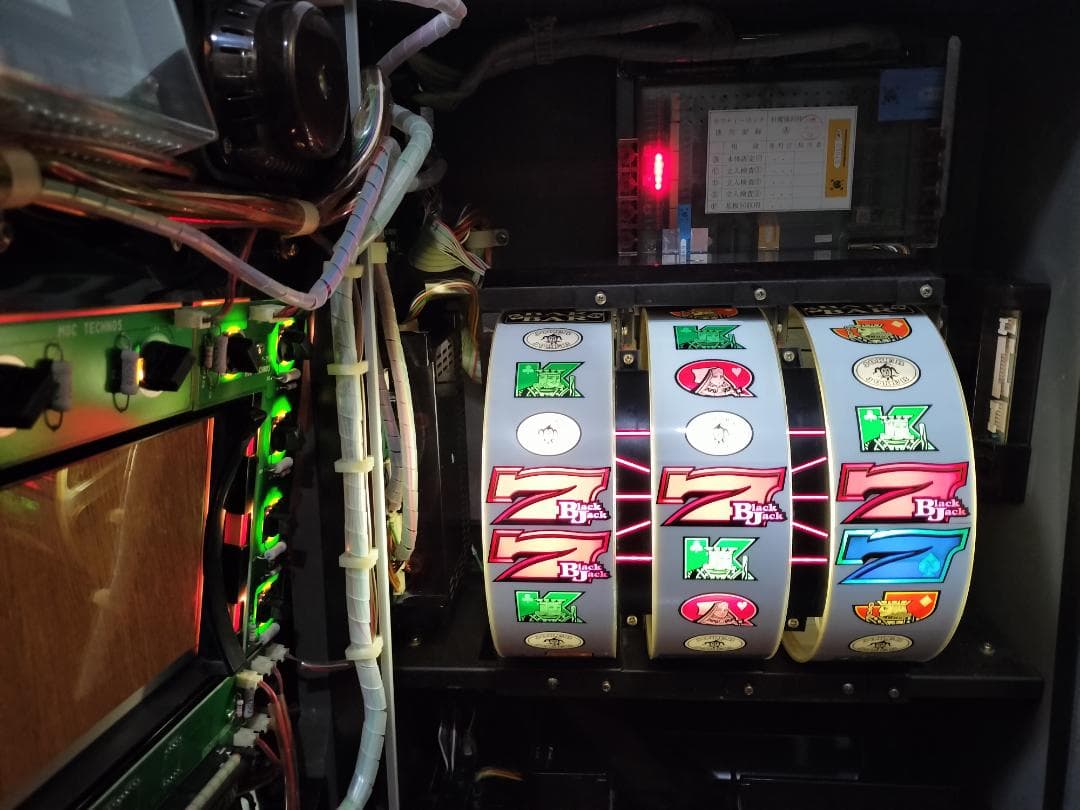 【パチスロ実機】北電子★ハイパージャグラーV【オートプレイ付不要機付】