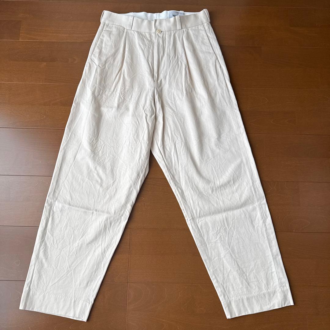 YAECA チノタックテーパード　29 ベージュ