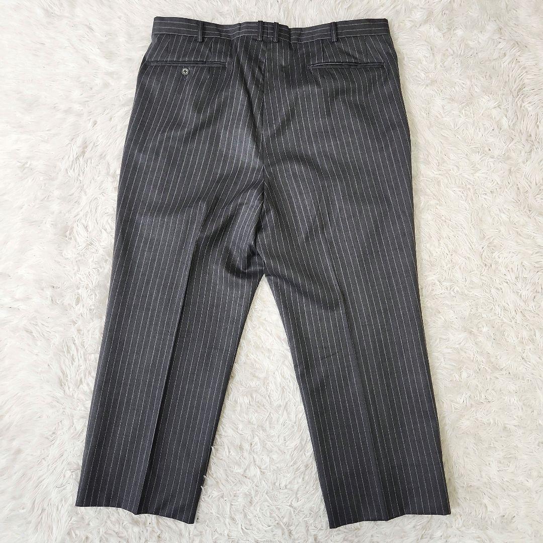 大きいサイズ ウエスト最大118cm オーダースーツ ダブル アジャスター付き