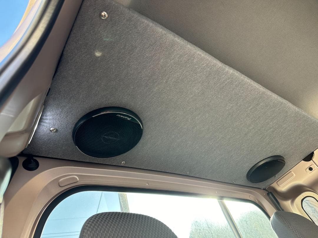 ダイハツ ハイゼット スピーカーTS-A1671F シェルフ グレー