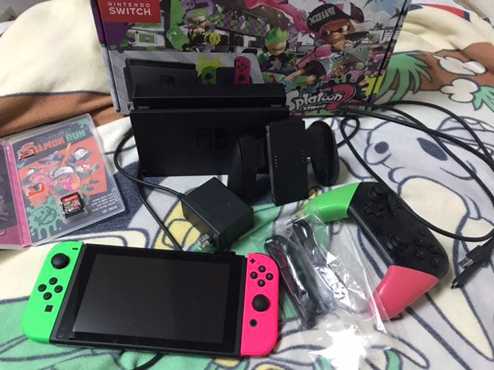 Nintendo Switch スプラトゥーン2セット+コントローラー