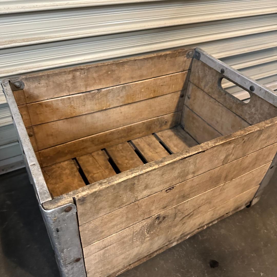 PRODUCERS SPRINGFIELED.ILL ヴィンテージ木箱