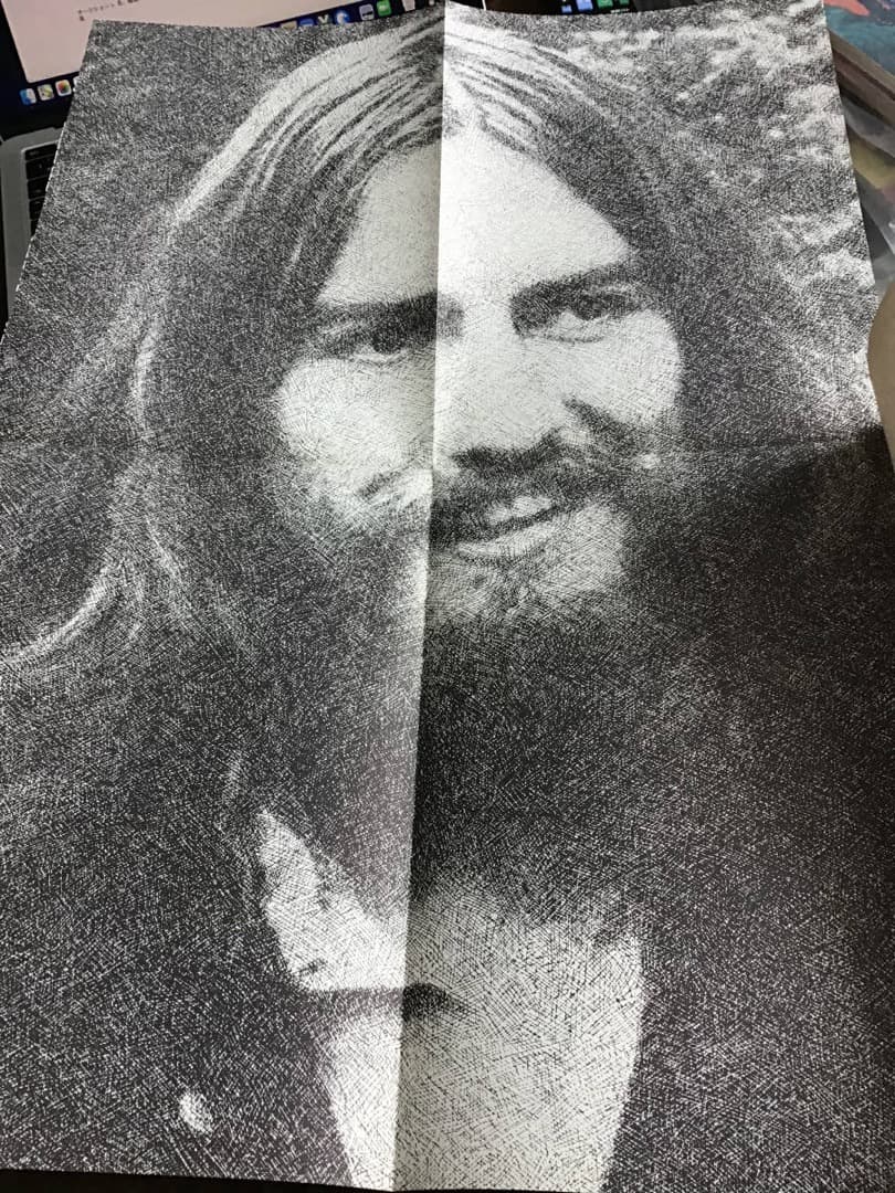 ★楽譜/ジョージハリスン/ピアノ,ギターコード/ミニポスター