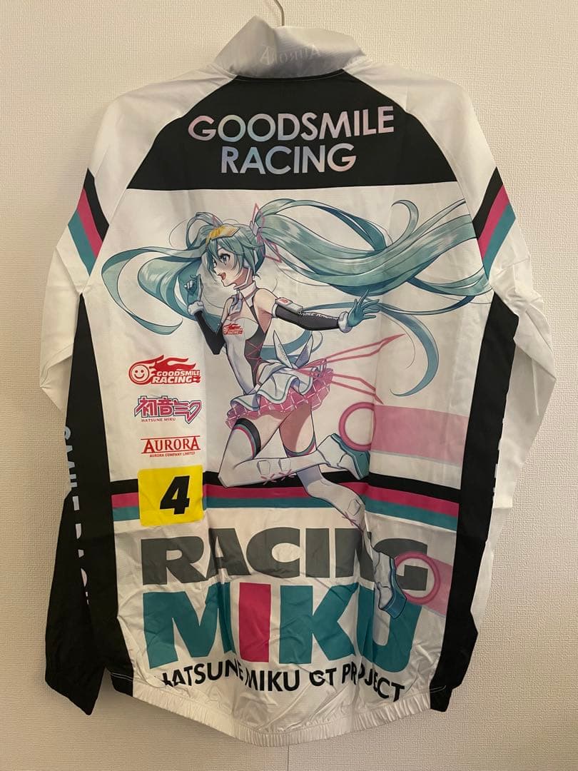 レーシングミク　2021Ver サイクルウインドブレーカー　 size L