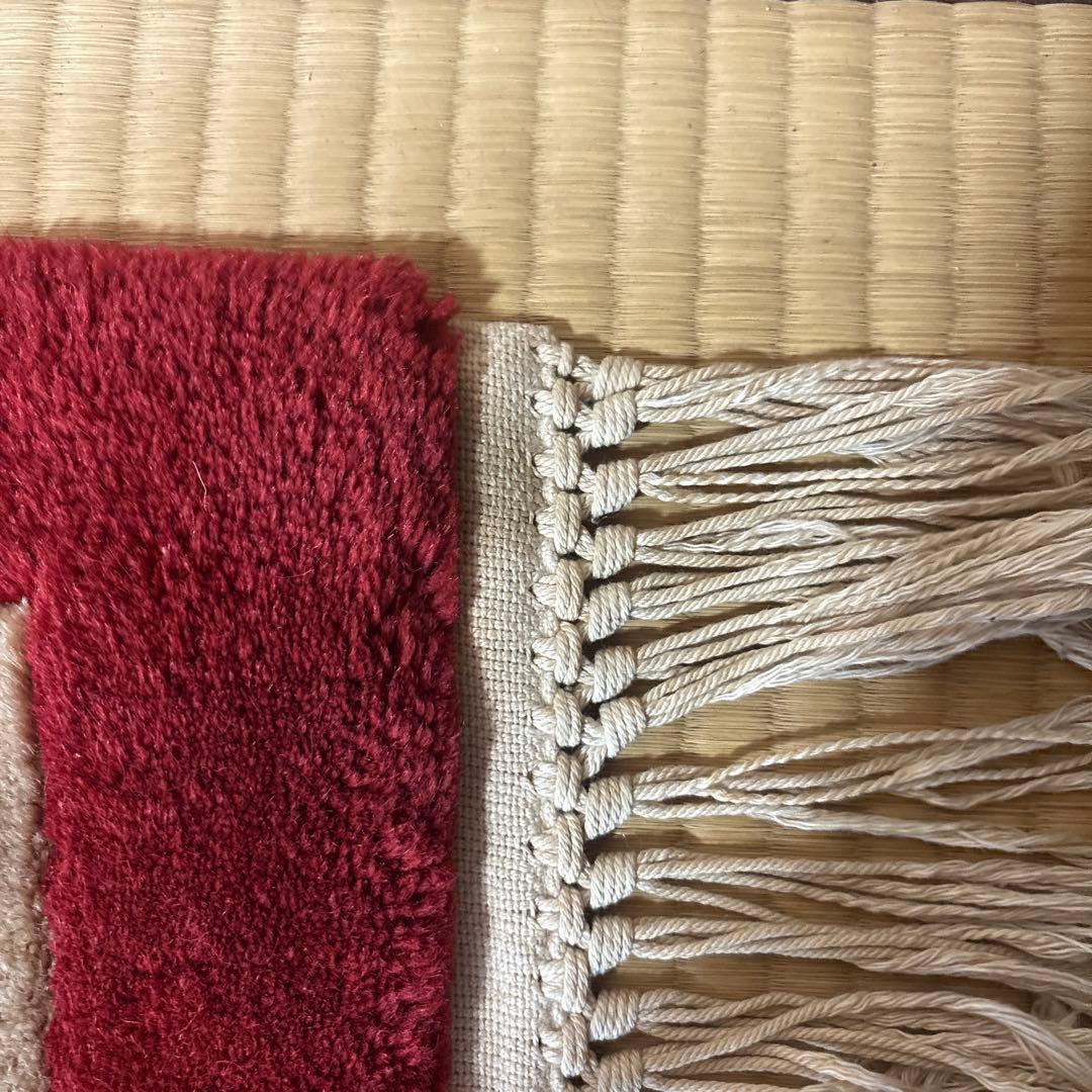 中国段通 花柄 カーペット織物 絨毯 じゅうたん ラグ マット 敷物 インテリア