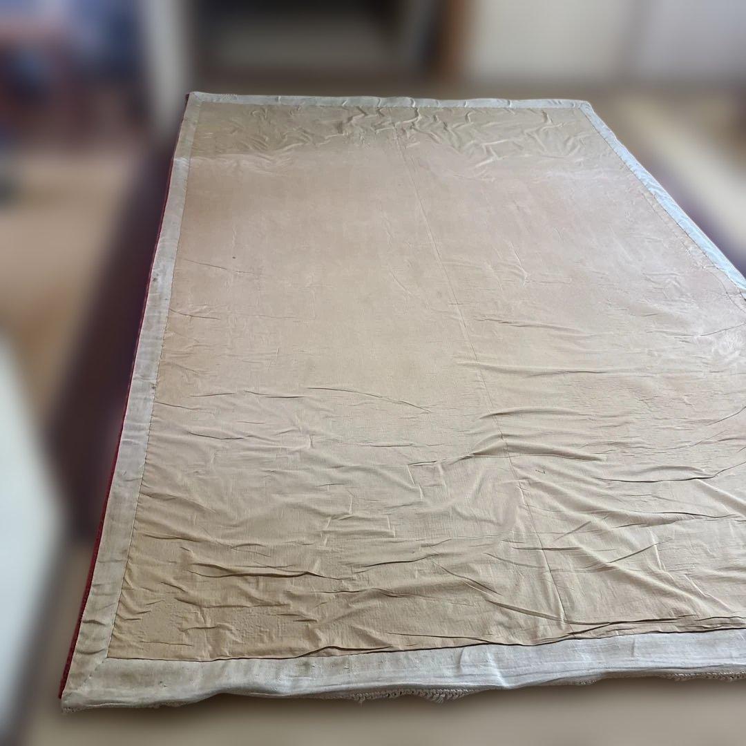 中国段通 花柄 カーペット織物 絨毯 じゅうたん ラグ マット 敷物 インテリア