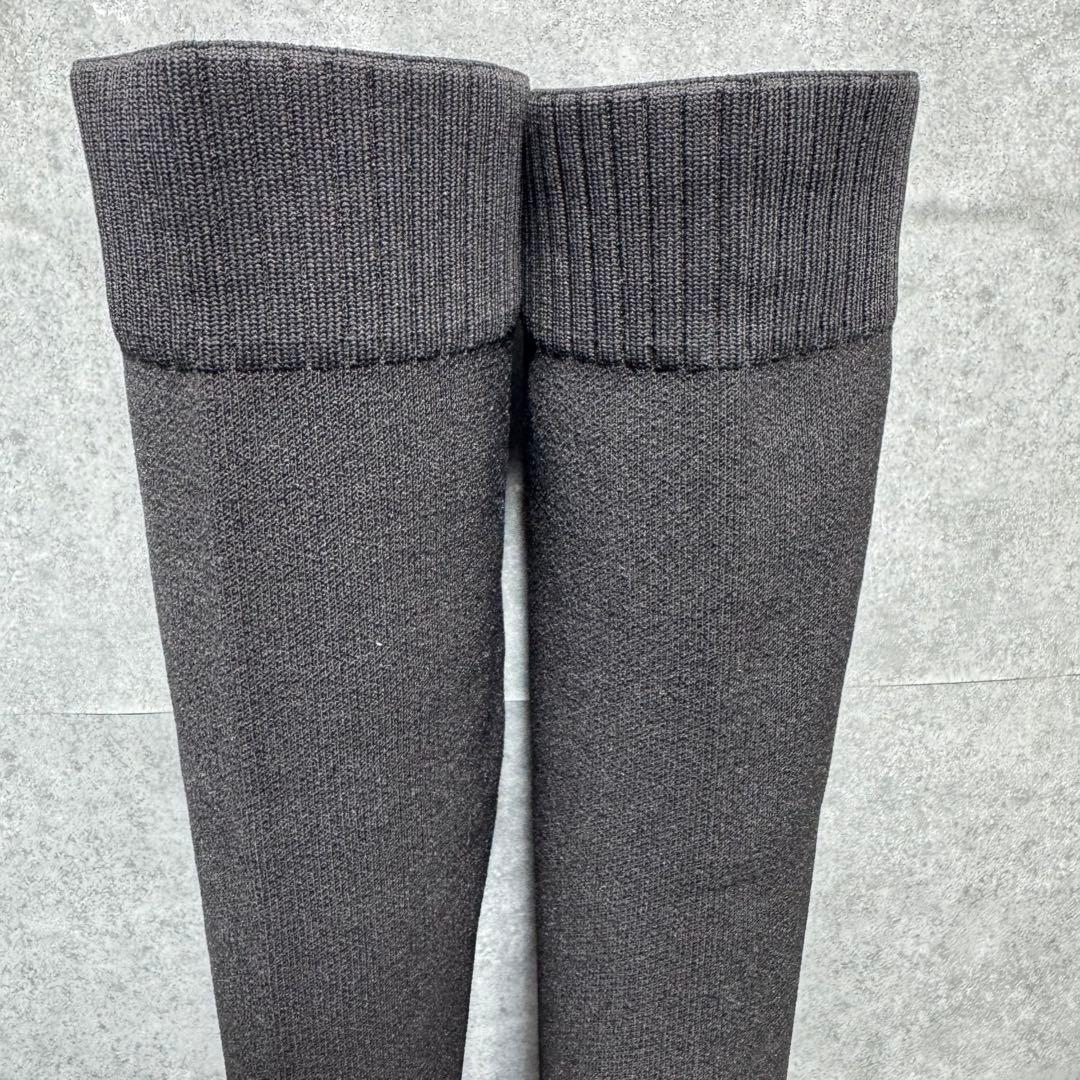 【極美品】＋diana ハイウェッジ ストレッチブーツ　ロングブーツ　23.5