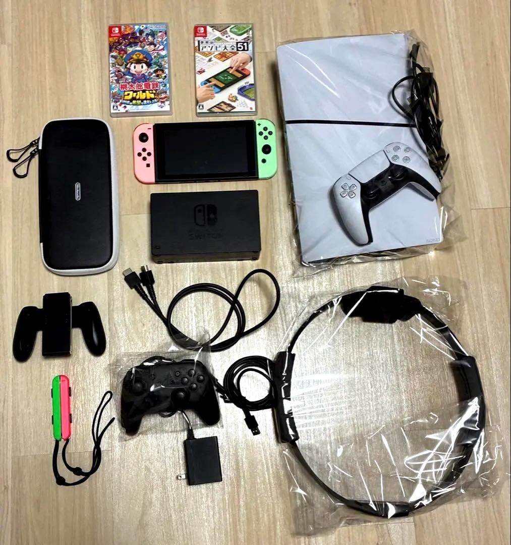 PS5新型(CFI-2000) & Switch本体など 豪華セット