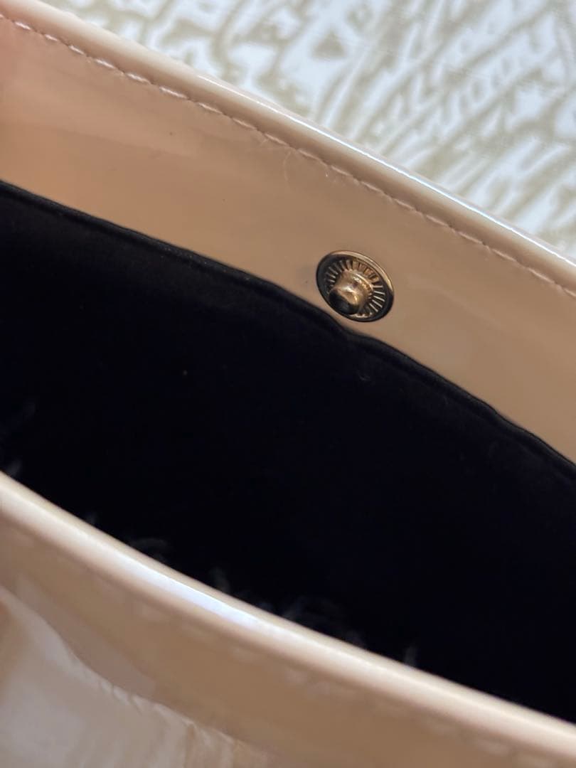 YSL 2点　メイクミーブラッシュ　06 ローズヘイズ　エナメルポーチ