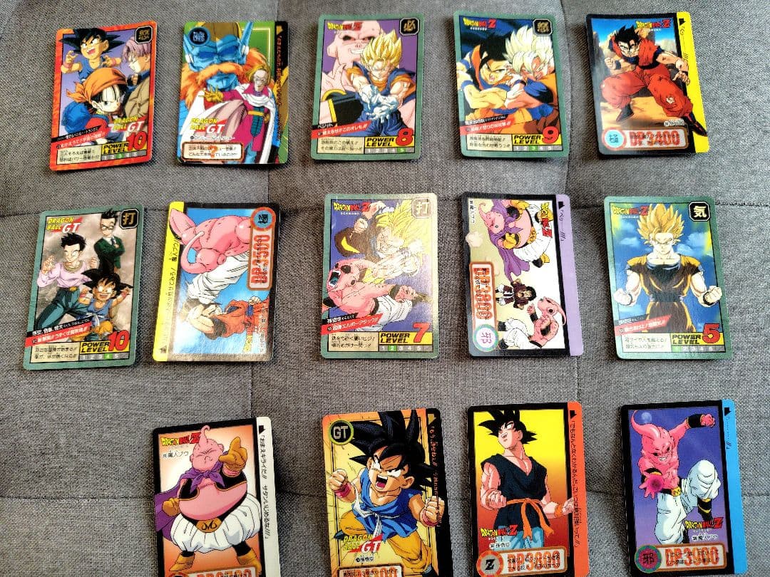 まとめ売りドラゴンボールカードダス　ジャンボカード　キラ　アドベンチャーカード