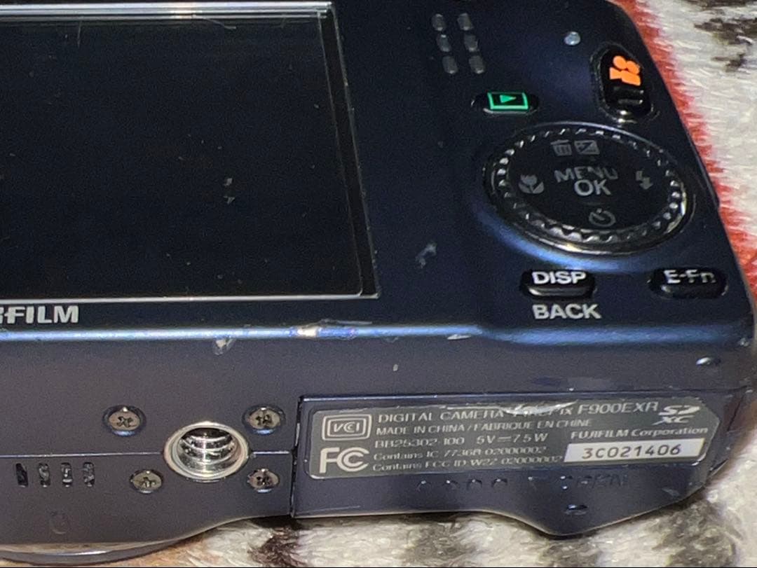 FUJIFILM デジタルカメラ F900EXR ネイビー