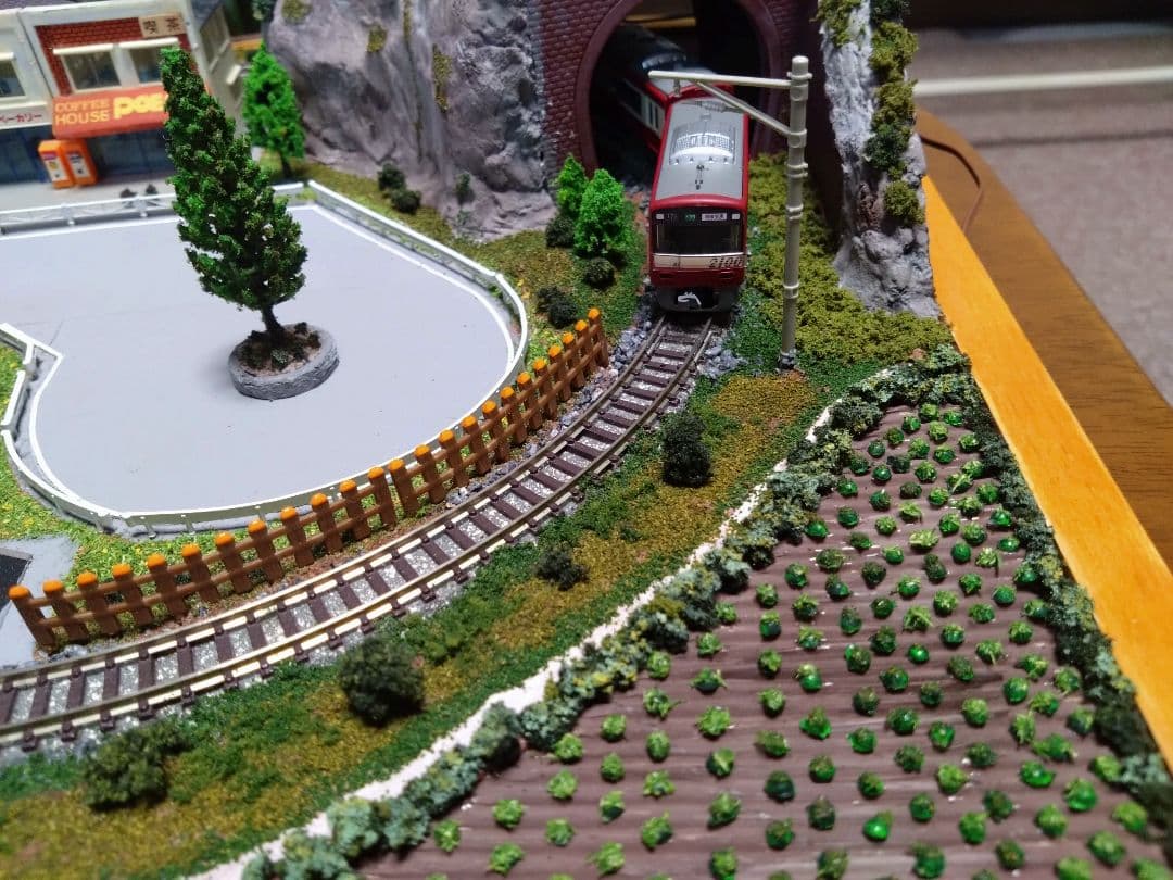 Nゲージ 鉄道模型ジオラマ　A2サイズ