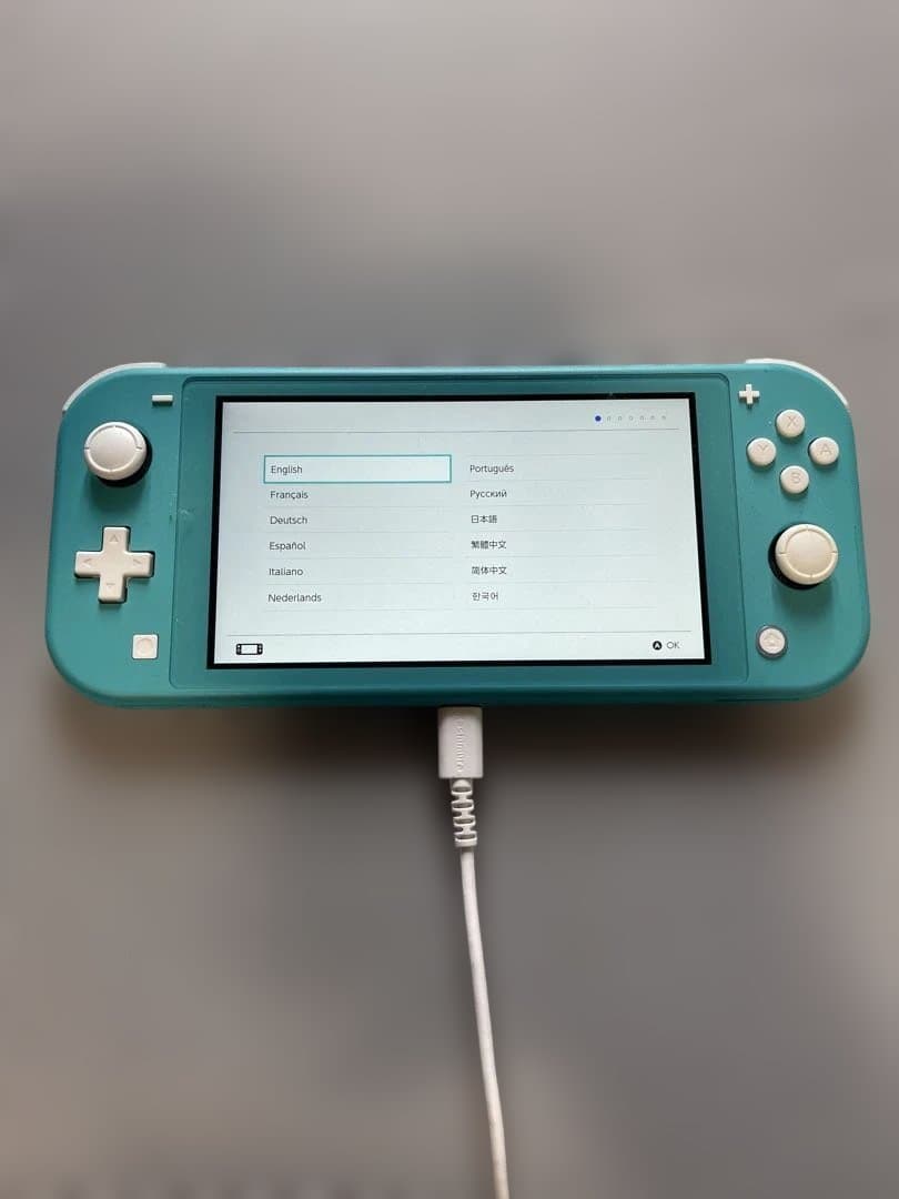 【動作OK】本体のみNintendo Switch Lite ターコイズ