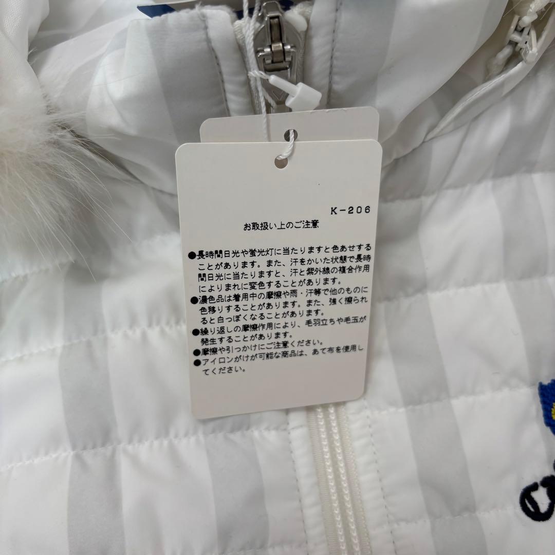 キャロウェイゴルフ　ゴルフウェア　S ワンピース　中綿ダウン　ファー付　ベスト