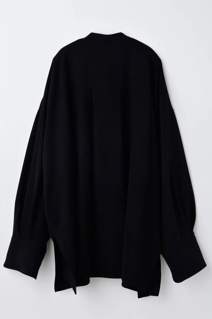 【完売品】ENFOLD MANY-STYLE OVER SHIRT ブラック