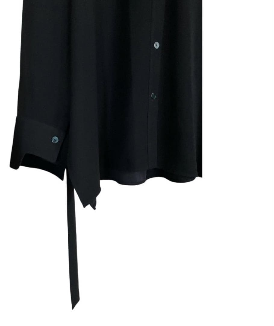 【完売品】ENFOLD MANY-STYLE OVER SHIRT ブラック