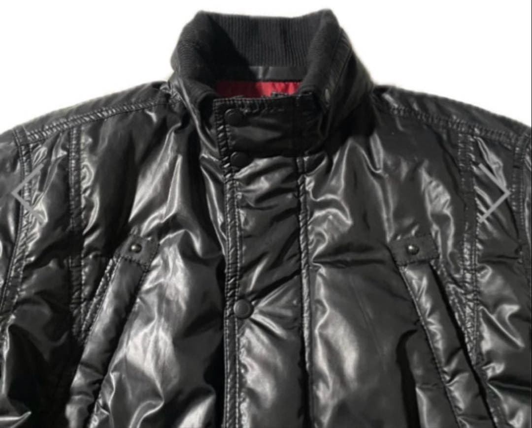 【極美品希少!! 】バラシbarassi ダウンジャケット ベルト 48 L