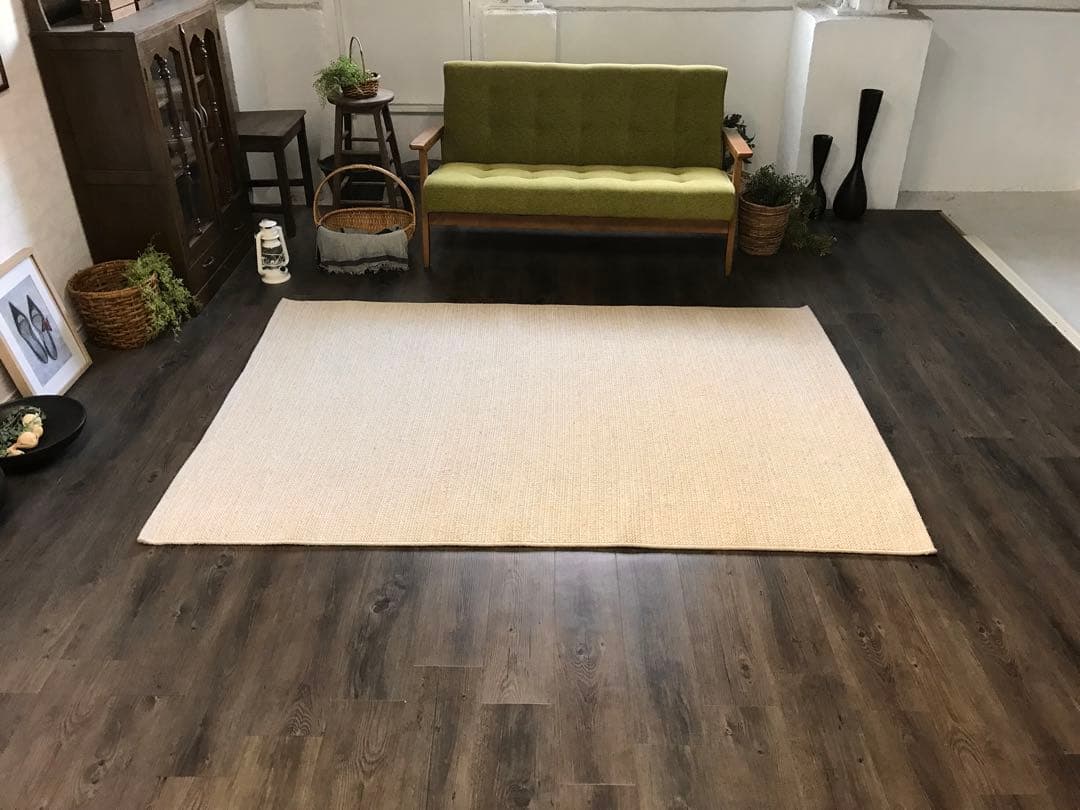 Dana 即購入 OK138x202cm ラグ ラグマット ベージュ