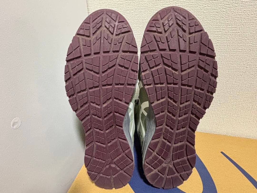 ASICS 安全靴　CP214 TS BOA ライケングリーン26.5
