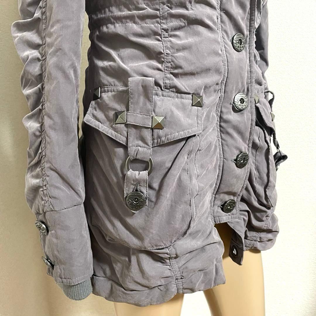 野*中様 激レア d.i.a. ギャル ミリタリーコート ファー・ボアライナー付