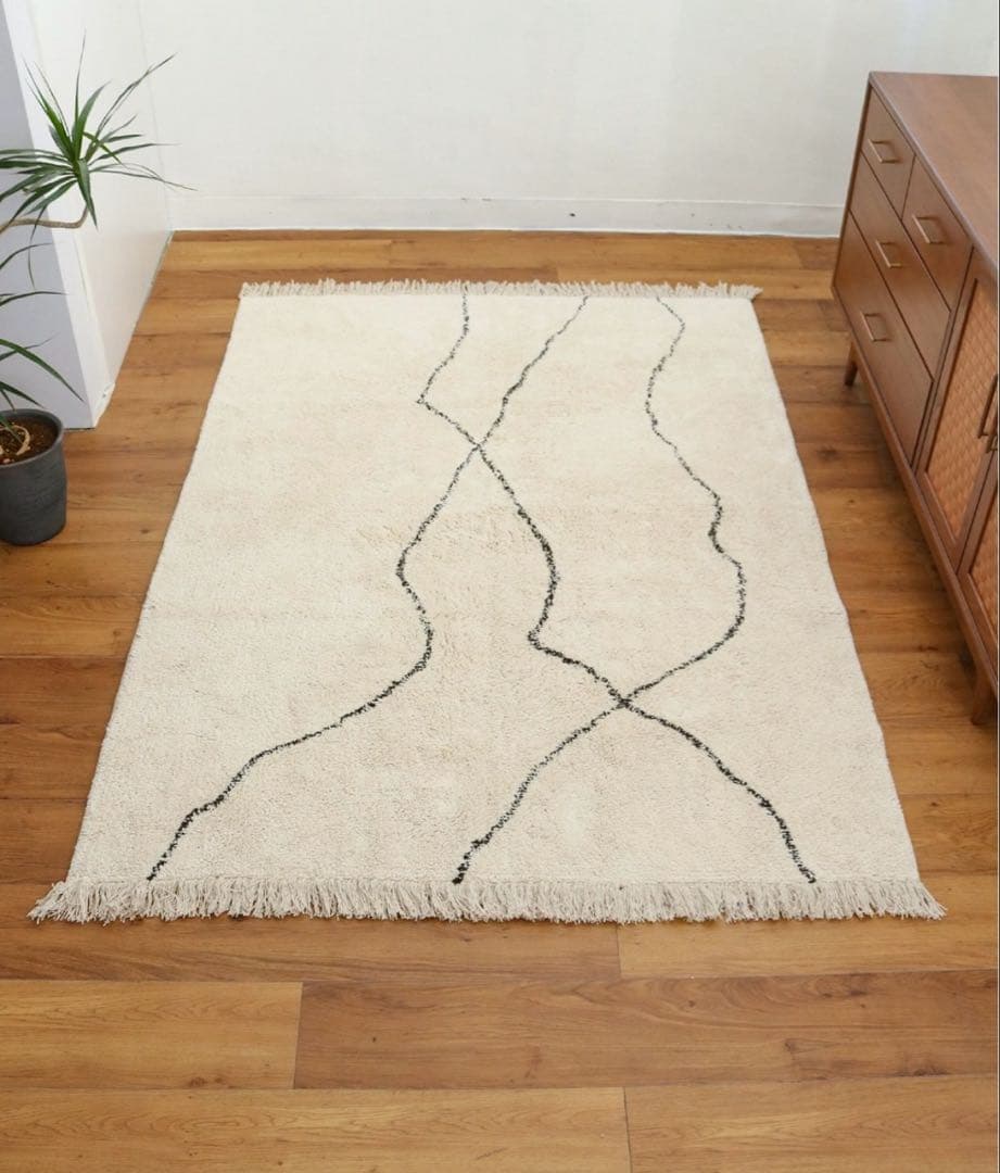 【良品】JOURNAL STANDARD FURNITURE RUG サフィラグ
