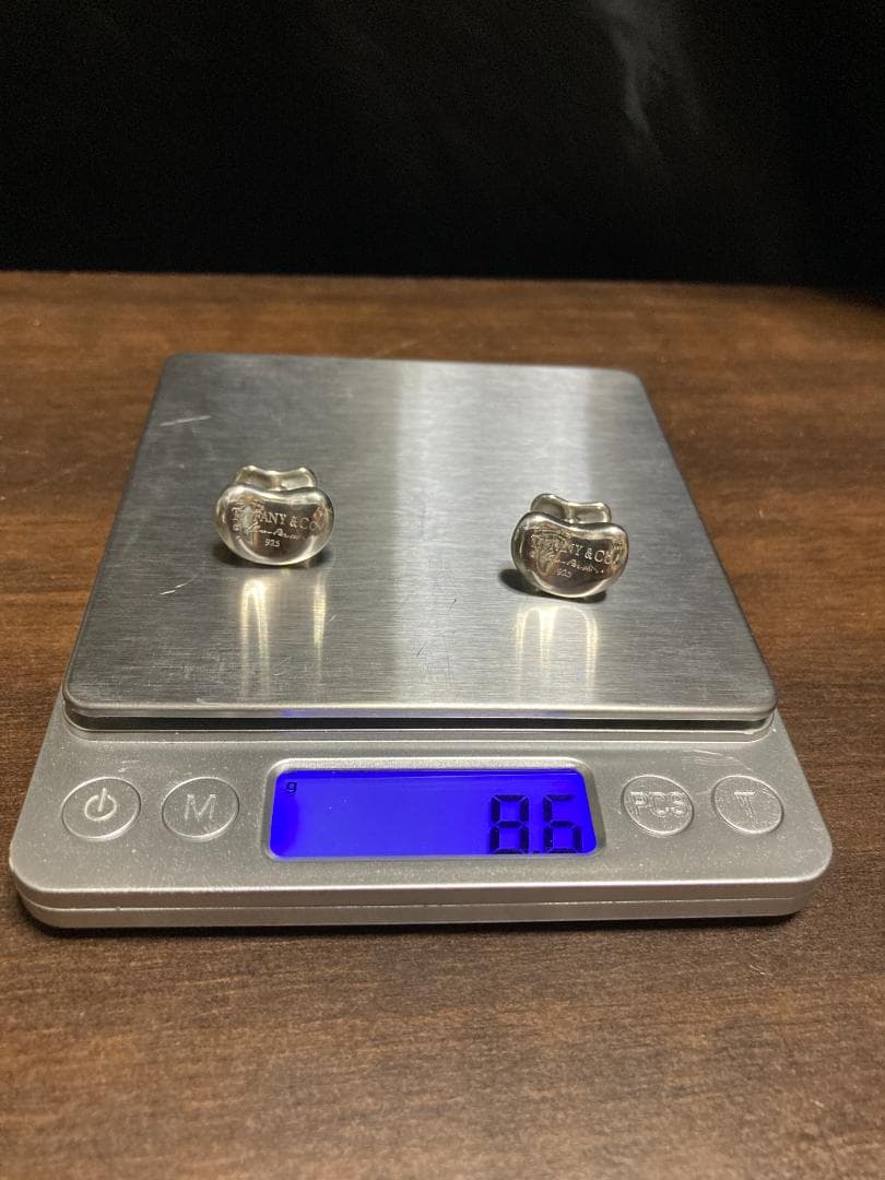 美品 ティファニー ビーンズ エルサペレッティ カフス シルバー 925