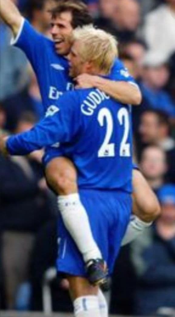 【★グジョンセン＃22★チェルシー03/04ホームユニフォーム・リバーシブルＭ】