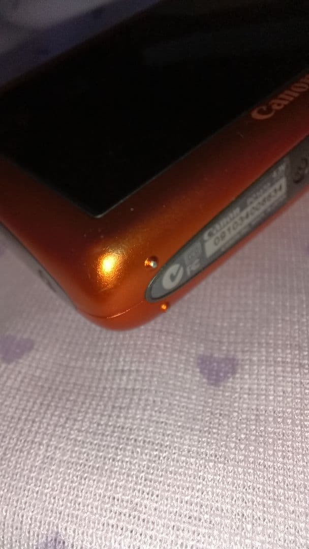 Canon　デジタルカメラ　ixy 400f オレンジ