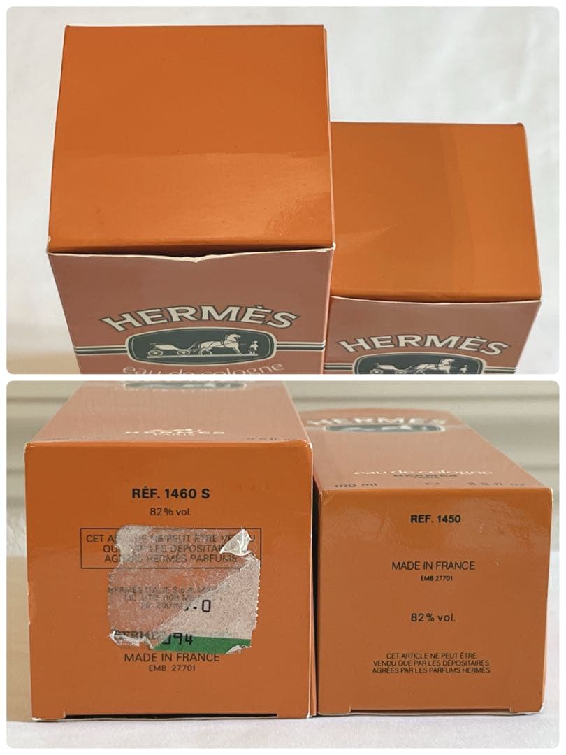 未使用品 HERMES オーデコロン 香水 100ml 200ml まとめ