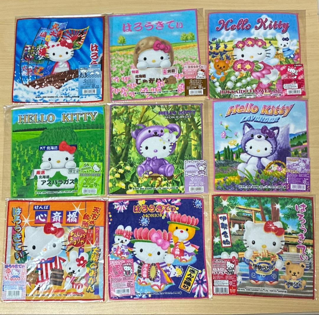 公*o様 ハローキティ　ご当地タオル127枚まとめ売り