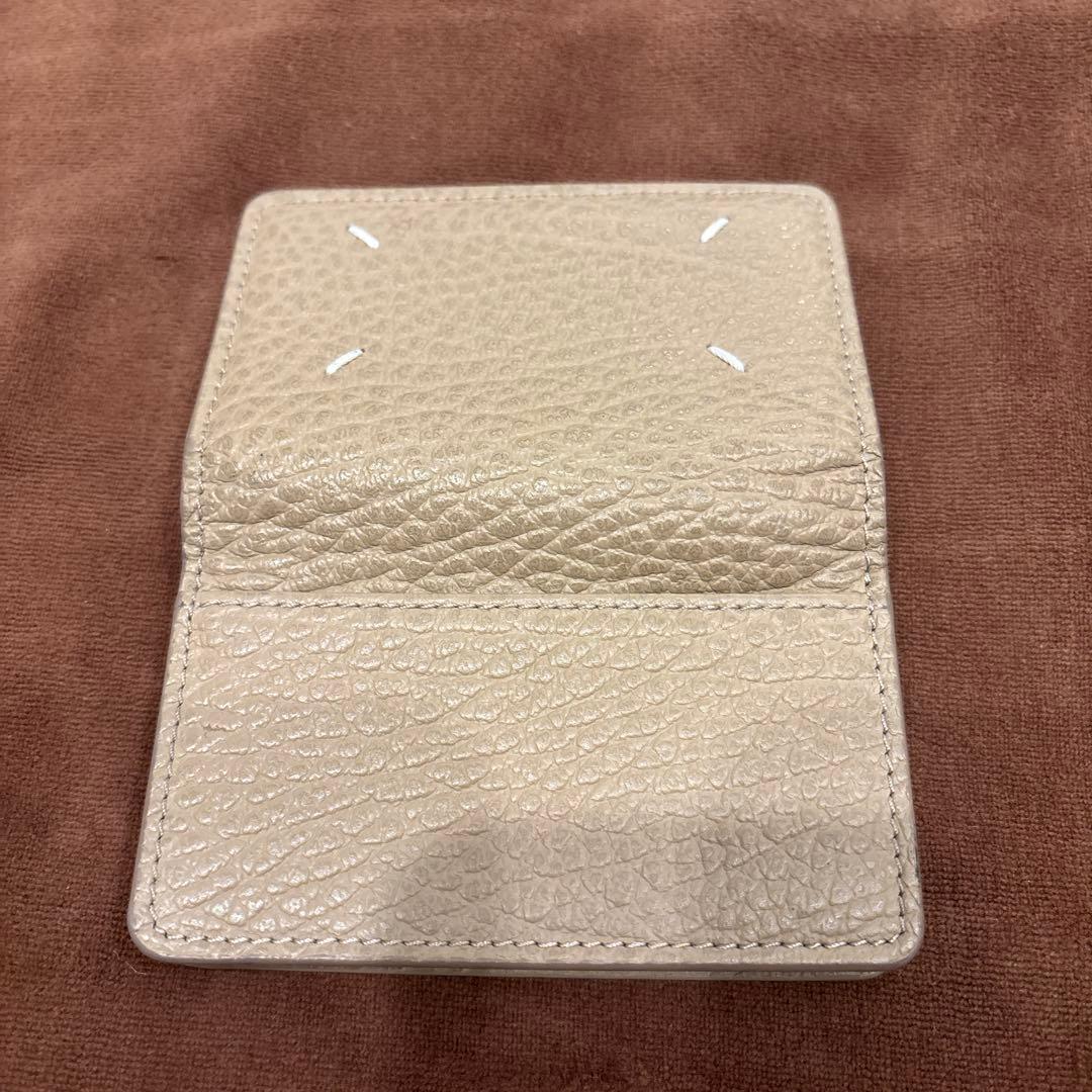 Maison Margiela ベージュ　名刺入れ