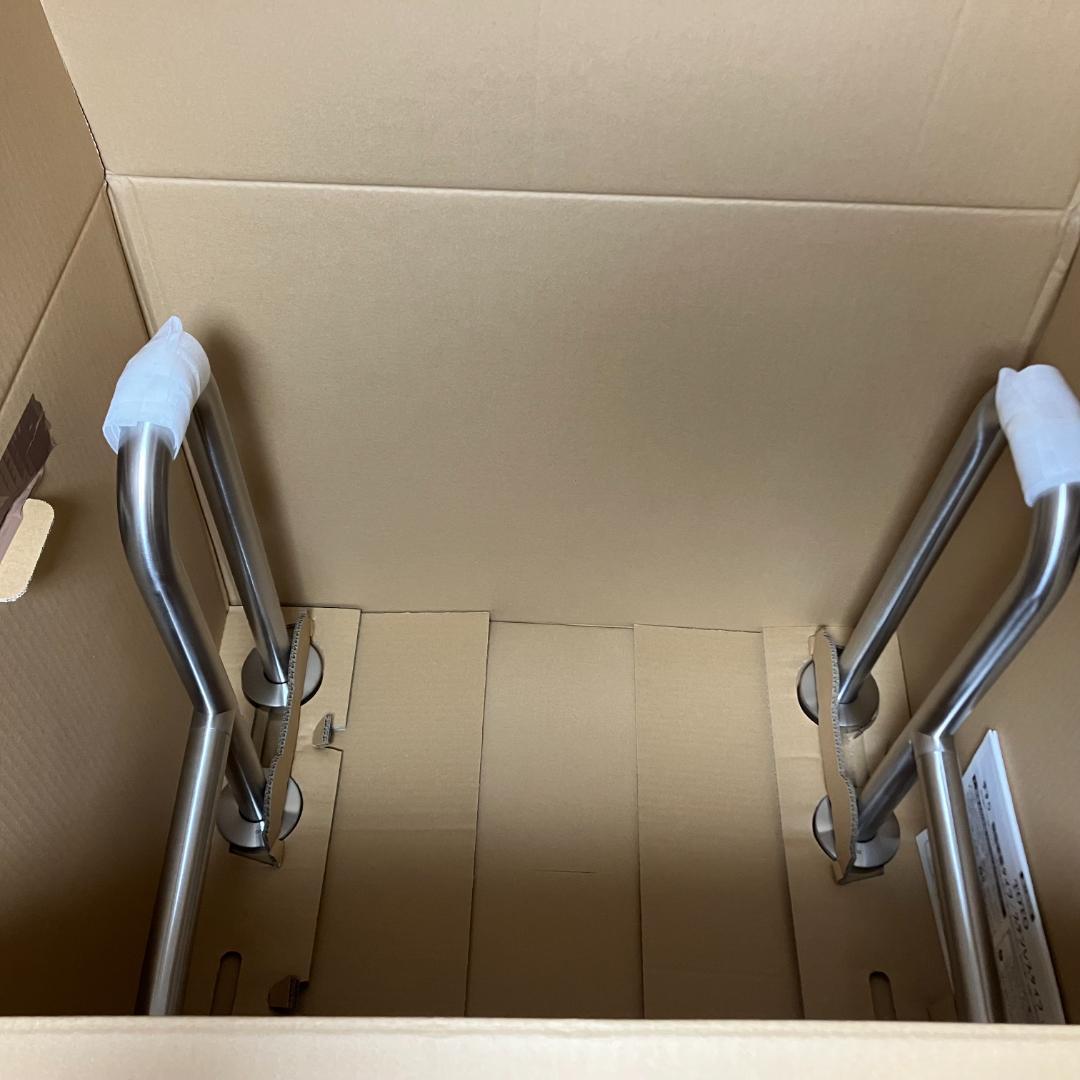 TOTO 小便器用手すり T113BU22 ステンレス 樹脂被覆タイプ 未使用