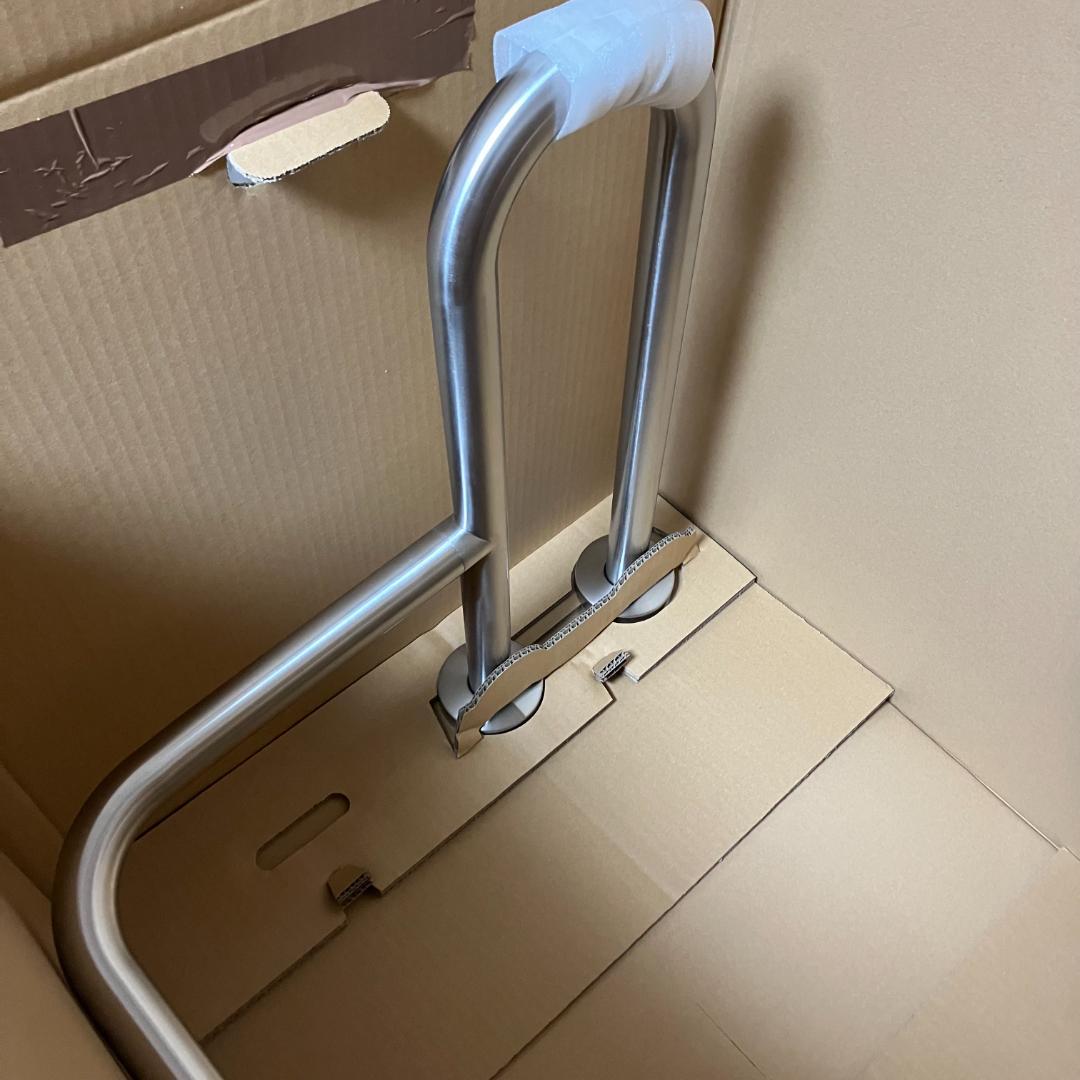 TOTO 小便器用手すり T113BU22 ステンレス 樹脂被覆タイプ 未使用