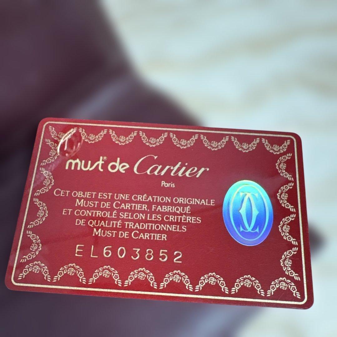 カルティエ バーガンディ 長財布 エンベロープスタイル