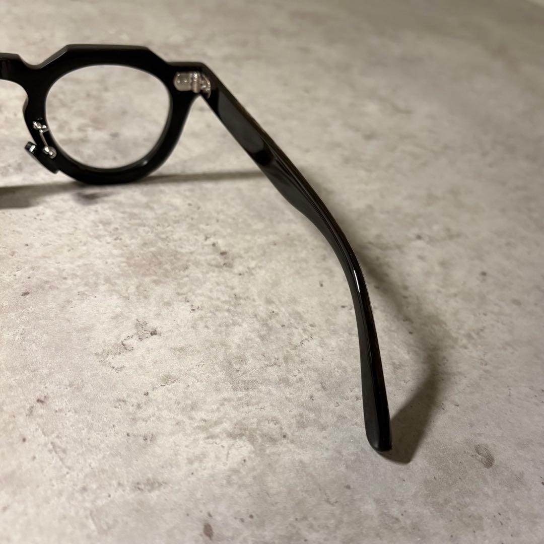 ※一点物 バッファローホーン眼鏡　水牛角　クラウンパント　伊達メガネ　サングラス