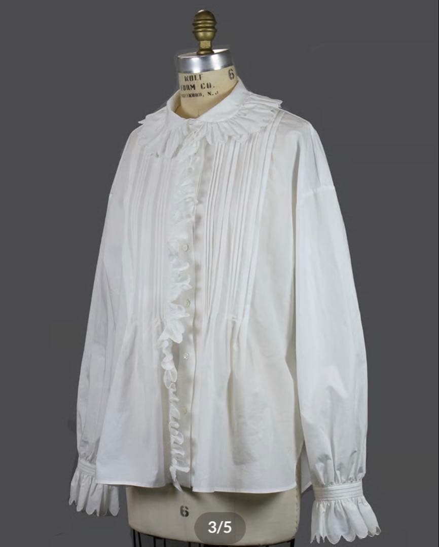 新品未使用　Bilitis dix-sept ans アンティークブラウス