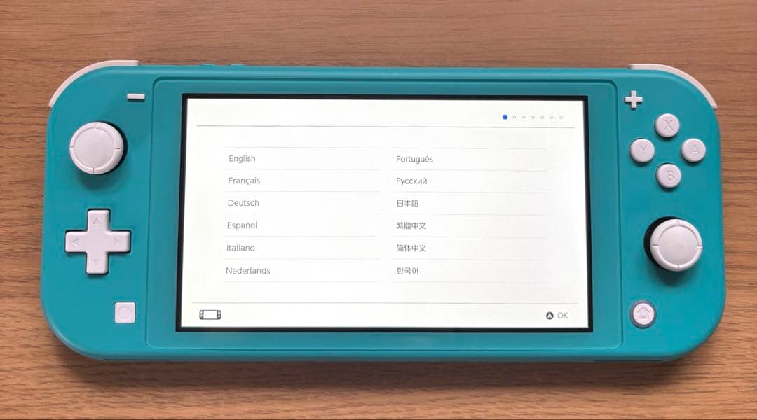 Nintendo Switch Lite ターコイズ　sdカード付
