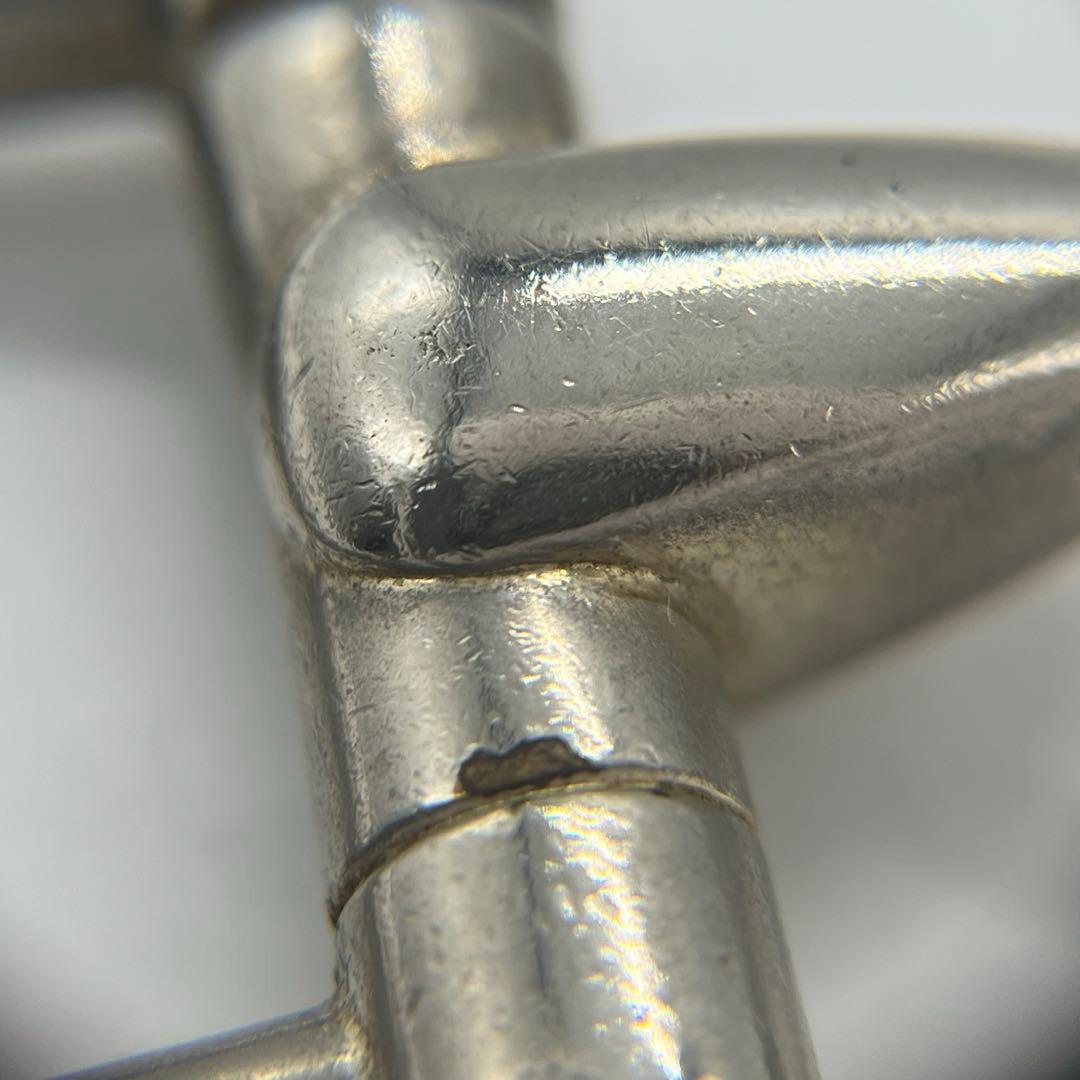 グッチ GUCCI ホースビット キーリング キーホルダー メタル オールド