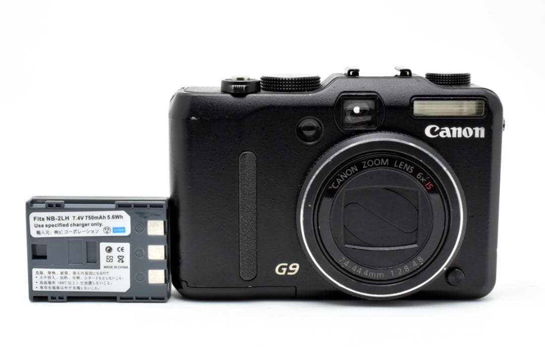 Canon PowerShot G9 ブラック デジタルカメラ コンデジ