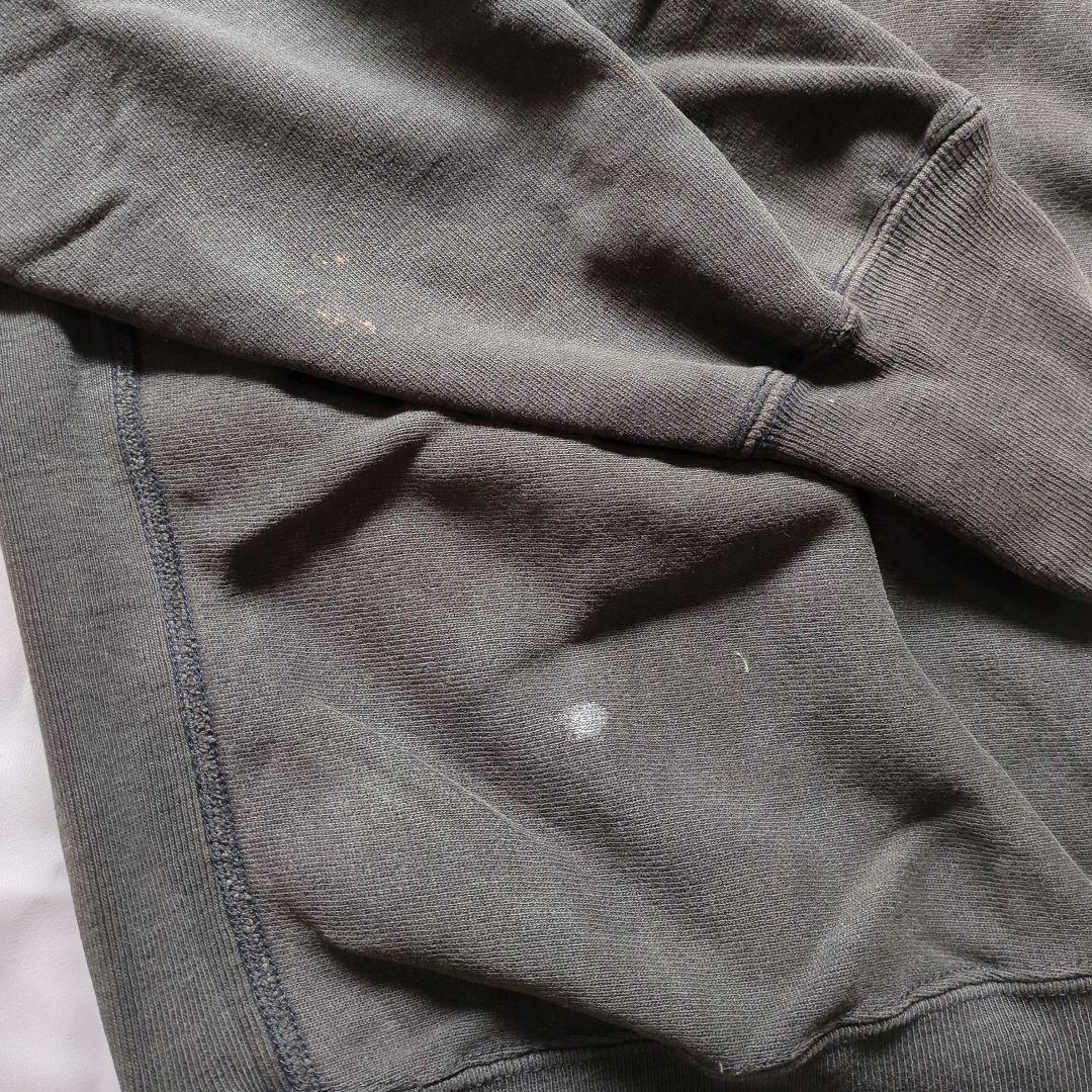 【黒 usa製】チャンピオン スウェット XL フェード ブラック ビンテージ