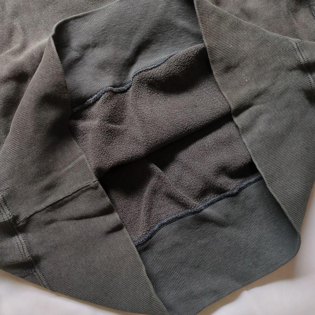 【黒 usa製】チャンピオン スウェット XL フェード ブラック ビンテージ