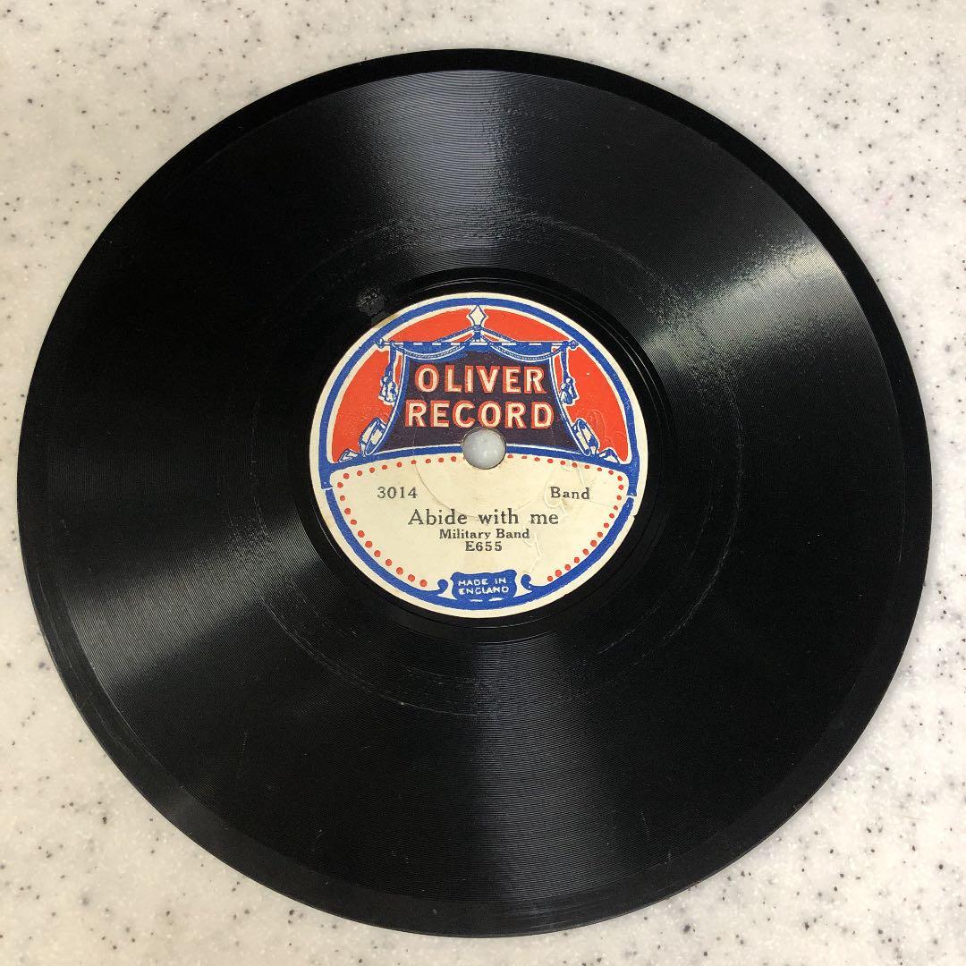 超稀少!! 英国製 ３枚セット 小型６インチ SPレコード