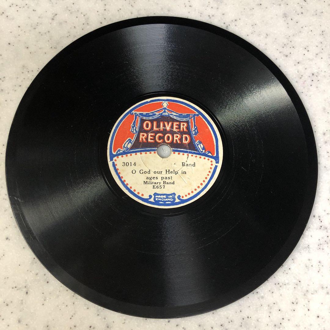 超稀少!! 英国製 ３枚セット 小型６インチ SPレコード