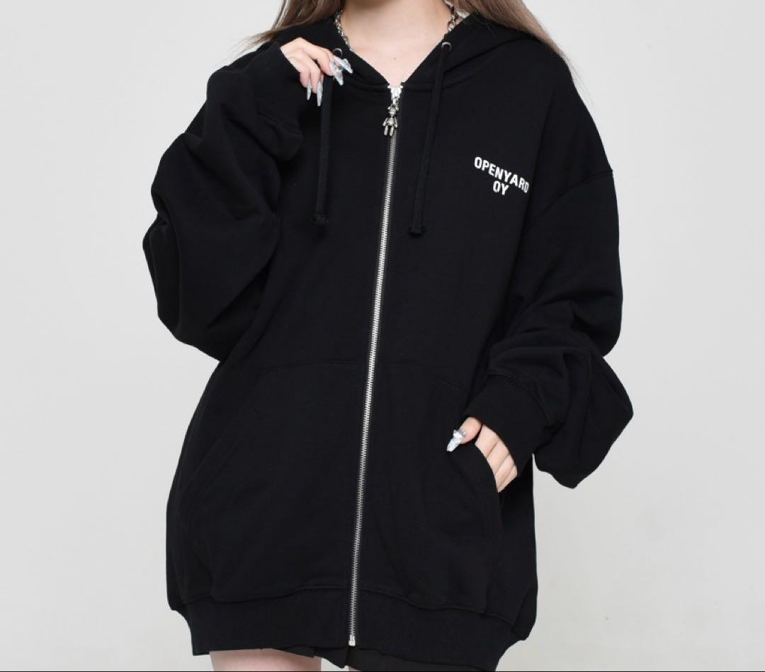 OY オーワイ パーカー ブラック
