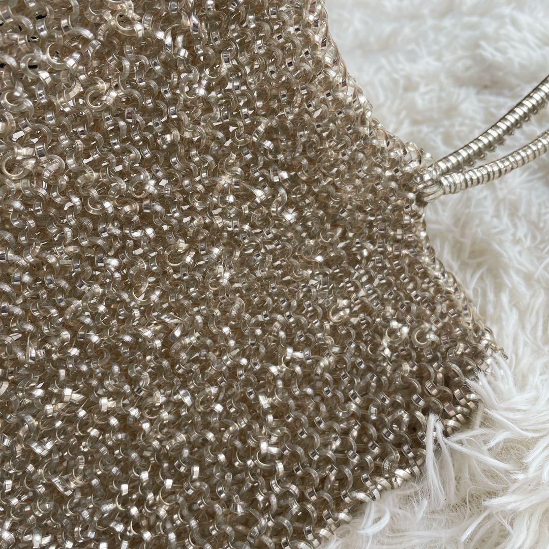 美品✨アンテプリマ ANTEPRIMA ワイヤーバッグ　シルバー