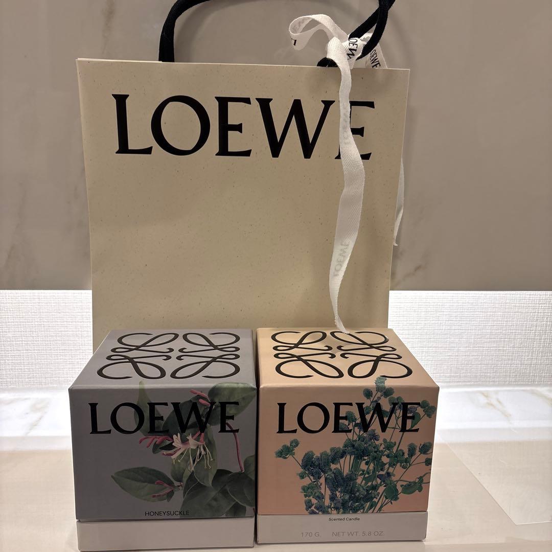 LOEWE ボタニカルキャンドル 2種セット