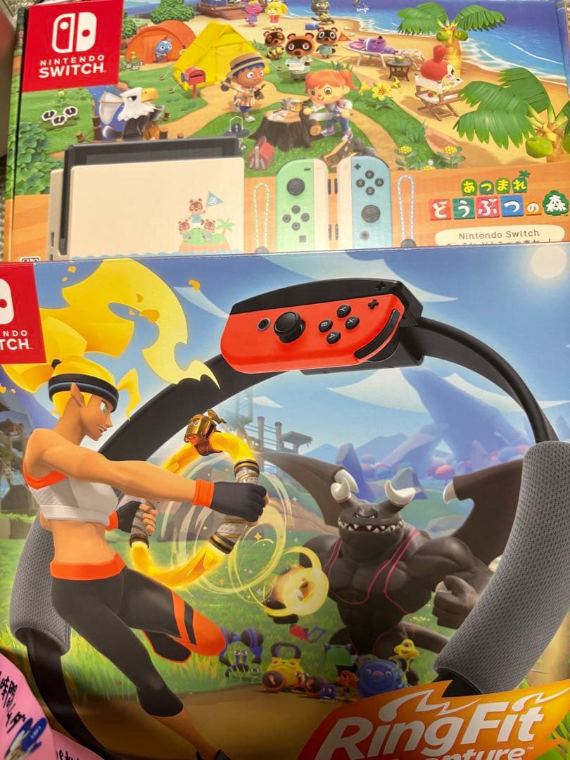 Nintendo Switch あつ森セット＆リングフィットアドベンチャー