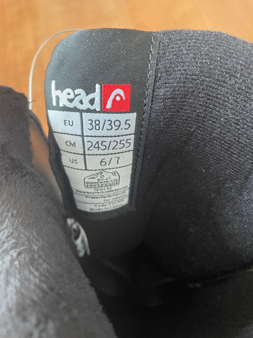 美品 スノーボードブーツhead JR BOA 24.5/25.5cm ジュニア