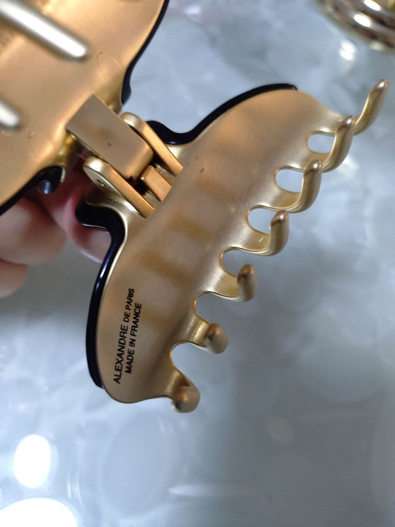 アレクサンドル・ドゥ・パリ　クリップ　ミディアム　セレモニー　入卒業式