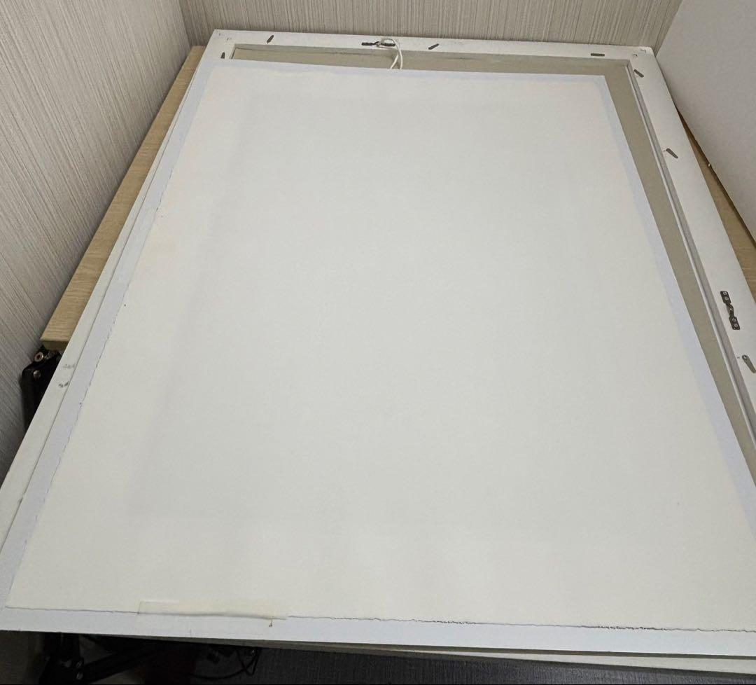 ★笠井正博 blue hole 大型シルクスクリーン 50部限定 版画 絵画